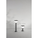 Fabas Luce Borne d'éclairage LENA 30 E27 IP65, gris foncé