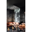 Fabas Luce Luminaire de surface PACA rond IP20, satiné, noir
