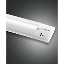 Fabas Luce GALWAY on/off LED Light bar/Under cabinet luminaire, white, lens 120�, length 100cm, 3000K