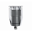 Fabas Luce floor recessed luminaire APACHE 2 / 660X660MM square, passable, switchable IP67, stainless steel 
