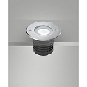 Fabas Luce Projecteur encastr� IRVING 2 / � 116MM rond, passable, commutable IP67, acier inoxydable 