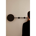 Faro wall luminaire HAN LED IP20, black matt