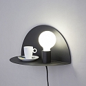 Faro Luminaire mural NIT E27 IP20, noir mat