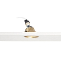 Faro ceiling recessed luminaire FRESH GU10 IP20, gold matt