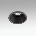 Plafonnier encastr� FOX LED IP20, noir mat