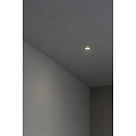 Plafonnier encastr� FOX LED IP20, noir mat