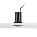 Plafonnier encastr� FRESH GU10 IP65, noir mat