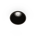 Plafonnier encastr� FRESH GU10 IP44, noir mat