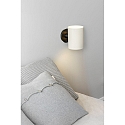 Faro Luminaire mural GUADALUPE E27 IP20, beige, noir mat 