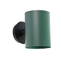 Luminaire mural GUADALUPE E27 IP20, vert, noir mat 