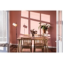 Lampadaire GUADALUPE E27 IP20, beige, noir mat 