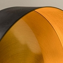 Faro pendant luminaire WHIZZ 7 flames E27 IP20, gold, black 