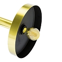 Faro pendant luminaire WHIZZ 5 flames E27 IP20, gold, black 