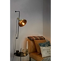 Faro wall luminaire WHIZZ E27 IP20, gold, black 