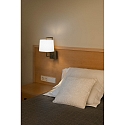 Faro Luminaire mural FRAME E27 IP20, blanche, or antique 