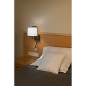 Faro Luminaire mural FRAME E27 IP20, blanche, or antique 