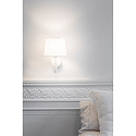 Faro Luminaire mural SAVOY E27 IP20, blanche 