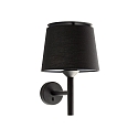 Luminaire mural SAVOY E27 IP20, noir mat 