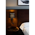 Faro Luminaire mural SAVOY E27 IP20, noir 
