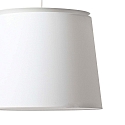 Faro Luminaire à suspension SAVOY E27 IP20, blanche 