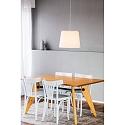 Faro Luminaire à suspension SAVOY E27 IP20, blanche 