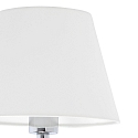 Faro Luminaire mural ETERNA E27 IP20, chrome, blanche 