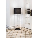 Faro Lampadaire DRUM E27 IP20, gris, noir mat 