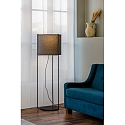 Faro Lampadaire DRUM E27 IP20, gris, noir mat 
