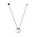 Luminaire à suspension MINE PC SPACE E27 IP20, gris foncé 