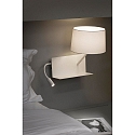Faro Luminaire mural HANDY E27 IP20, blanc mat 
