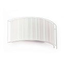 Luminaire mural LINDA à 2 flammes E27 IP20, beige, blanc mat 