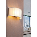 Faro Luminaire mural LINDA à 2 flammes E27 IP20, beige, blanc mat 