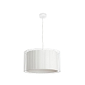 Luminaire à suspension LINDA E27 IP20, beige, blanc mat 