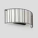 Luminaire mural LINDA à 2 flammes E27 IP20, beige, noir mat 