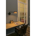 Faro Luminaire mural LOOP LED IP20, noir mat 