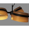 Faro Luminaire à suspension LOOP 3 flammes LED IP20, noir mat 