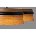 Faro Luminaire à suspension LOOP 3 flammes LED IP20, noir mat 