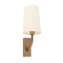 Luminaire mural REM E27 IP20, beige, or antique 