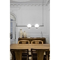 Faro pendant luminaire LE VITA LED IP20, black matt 
