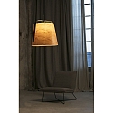 Faro pendant luminaire STOOD E27 IP20, black matt 