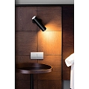 Faro Luminaire mural LINK GU10 IP20, noir mat 