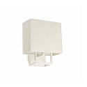 Luminaire mural VESPER E14 IP20, blanc mat 