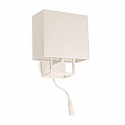 Luminaire mural VESPER E14 IP20, blanc mat 