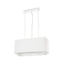 Luminaire à suspension VESPER à 2 flammes E27 IP20, blanc mat 