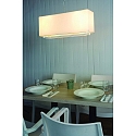 Faro Luminaire à suspension VESPER à 2 flammes E27 IP20, blanc mat 