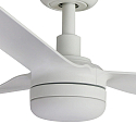 Faro Ventilateur plafonnier PUNT M avec télécommande IP20, blanc mat