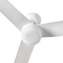 Faro Ventilateur plafonnier PUNT M avec télécommande IP20, blanc mat