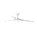 Faro Ventilateur plafonnier PUNT M avec télécommande IP20, blanc mat