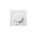 Interrupteur mural radio avec sortie de signal de commande radio (RF), blanc mat