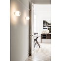 Faro Applique et plafonnier MOY LED IP44, or, satiné 